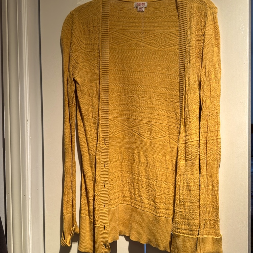 Woman’s long sleeve sweater
